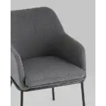 Стул Кози ткань букле тёмно-серый УТ000036134 Stool Group (Стул груп)