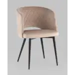 Стул-кресло Дарелл велюр бежевый УТ000035304 Stool Group (Стул груп)