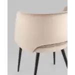Стул-кресло Дарелл велюр бежевый УТ000035304 Stool Group (Стул груп)