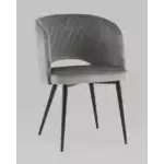 Стул-кресло Дарелл велюр серый УТ000035301 Stool Group (Стул груп)