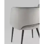 Стул-кресло Дарелл велюр серый УТ000035301 Stool Group (Стул груп)
