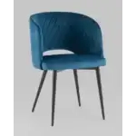 Стул-кресло Дарелл велюр синий УТ000035303 Stool Group (Стул груп)
