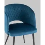 Стул-кресло Дарелл велюр синий УТ000035303 Stool Group (Стул груп)