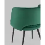 Стул-кресло Дарелл велюр зелёный УТ000035302 Stool Group (Стул груп)