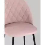Стул Марсель микровелюр розовый УТ000025684 Stool Group (Стул груп)