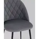 Стул Марсель микровелюр темно-серый УТ000025686 Stool Group (Стул груп)