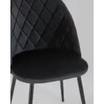 Стул Марсель велюр черный УТ000025679 Stool Group (Стул груп)