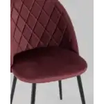 Стул Марсель велюр винный УТ000025682 Stool Group (Стул груп)