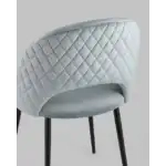 Стул Меган NEW велюр с ромбами серый УТ000035475 Stool Group (Стул груп)