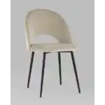 Стул Меган велюр бежевый УТ000025512 Stool Group (Стул груп)