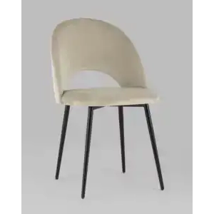 Стул Меган велюр бежевый УТ000025512 Stool Group (Стул груп)