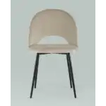 Стул Меган велюр бежевый УТ000025512 Stool Group (Стул груп)