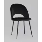 Стул Меган велюр черный УТ000025505 Stool Group (Стул груп)