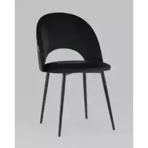 Стул Меган велюр черный УТ000025505 Stool Group (Стул груп)