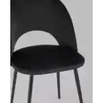 Стул Меган велюр черный УТ000025505 Stool Group (Стул груп)