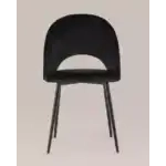 Стул Меган велюр черный УТ000025505 Stool Group (Стул груп)