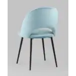 Стул Меган велюр пыльно-голубой УТ000025518 Stool Group (Стул груп)
