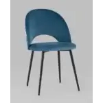 Стул Меган велюр пыльно-синий УТ000025507 Stool Group (Стул груп)