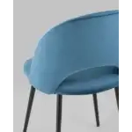 Стул Меган велюр пыльно-синий УТ000025507 Stool Group (Стул груп)