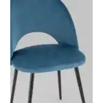 Стул Меган велюр пыльно-синий УТ000025507 Stool Group (Стул груп)