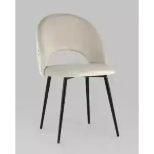 Стул Меган NEW велюр с ромбами бежевый УТ000035472 Stool Group (Стул груп)