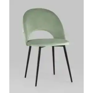 Стул Меган велюр с ромбами фисташковый УТ000025811 Stool Group (Стул груп)