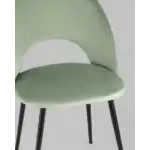 Стул Меган велюр с ромбами фисташковый УТ000025811 Stool Group (Стул груп)