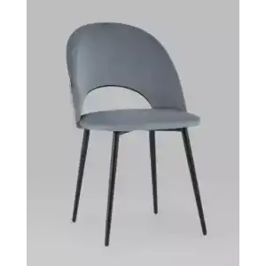 Стул Меган велюр серый УТ000025510 Stool Group (Стул груп)
