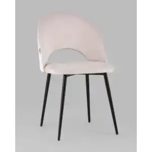 Стул Меган велюр светло-розовый УТ000025516 Stool Group (Стул груп)