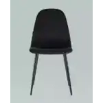 Стул Норман велюр черный УТ000025396 Stool Group (Стул груп)