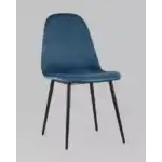 Стул Норман велюр пыльно-синий УТ000025398 Stool Group (Стул груп)
