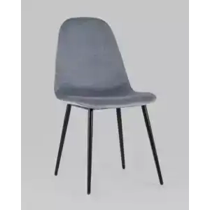 Стул Норман велюр серый УТ000025401 Stool Group (Стул груп)