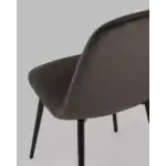 Стул Норман велюр темно-коричневый УТ000025397 Stool Group (Стул груп)
