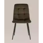 Стул Одди велюр коричневый УТ000035239 Stool Group (Стул груп)