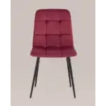 Стул Одди велюр красный УТ000035244 Stool Group (Стул груп)