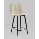 Стул полубарный Джанго велюр бежевый высота сиденья 60 см УТ000035297 Stool Group (Стул груп)