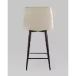 Стул полубарный Джанго велюр бежевый высота сиденья 60 см УТ000035297 Stool Group (Стул груп)