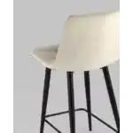 Стул полубарный Джанго велюр бежевый высота сиденья 60 см УТ000035297 Stool Group (Стул груп)