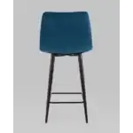 Стул полубарный Джанго велюр синий высота сиденья 60 см УТ000035295 Stool Group (Стул груп)