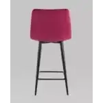 Стул полубарный Джанго велюр винный высота сиденья 60 см УТ000036034 Stool Group (Стул груп)
