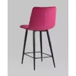 Стул полубарный Джанго велюр винный высота сиденья 60 см УТ000036034 Stool Group (Стул груп)