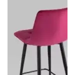 Стул полубарный Джанго велюр винный высота сиденья 60 см УТ000036034 Stool Group (Стул груп)