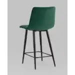 Стул полубарный Джанго велюр зелёный высота сиденья 60 см УТ000035294 Stool Group (Стул груп)