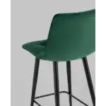 Стул полубарный Джанго велюр зелёный высота сиденья 60 см УТ000035294 Stool Group (Стул груп)