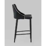 Стул полубарный Коби велюр черный УТ000025306 Stool Group (Стул груп)