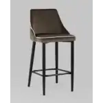 Стул полубарный Коби велюр коричневый УТ000025307 Stool Group (Стул груп)