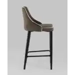 Стул полубарный Коби велюр коричневый УТ000025307 Stool Group (Стул груп)