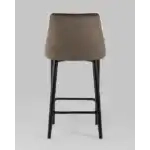 Стул полубарный Коби велюр коричневый УТ000025307 Stool Group (Стул груп)