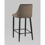 Стул полубарный Коби велюр коричневый УТ000025307 Stool Group (Стул груп)