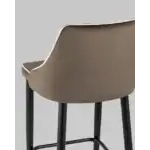 Стул полубарный Коби велюр коричневый УТ000025307 Stool Group (Стул груп)